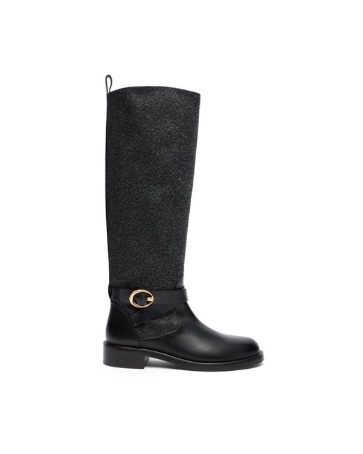 Stuart Weitzman Black High Boots