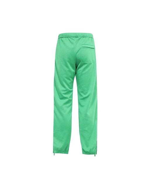 Heron Preston Broeken ,Groen ,Katoen Contrast Side Stripes Katoenen Broek in het Green voor heren