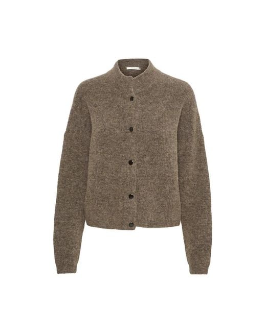Gestuz Brown Cardigans