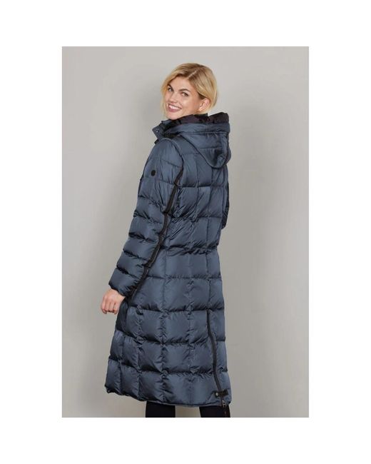 Junge Jassen ,Blauw ,Nylon Celine Comfort Fit Parka in het Blue