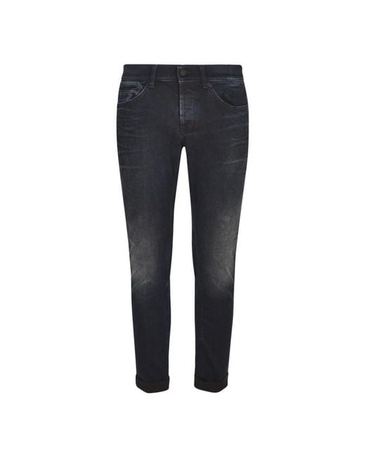 Dondup Blue Slim Fit Jeans for men