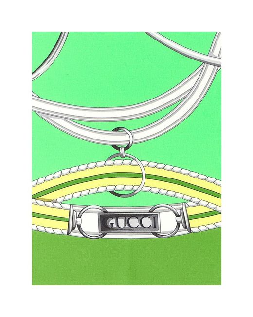 Gucci Green Scarves