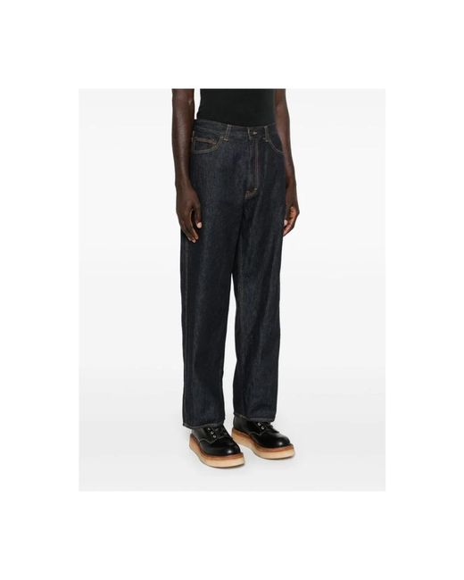 Haikure Black Wide Jeans for men