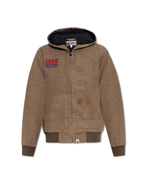 Light Jackets A Bathing Ape pour homme en coloris Brown