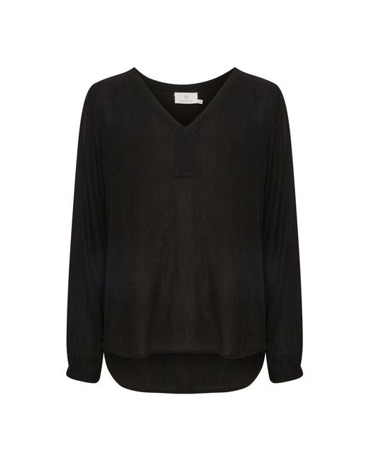 Kaffe Black Blouses
