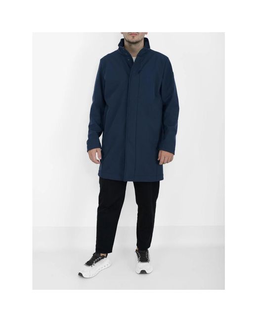 Colmar Jassen ,Blauw ,Polyester Long Coat Originals in het Blue voor heren