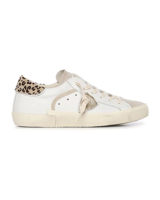 Philippe Model White Sneakers