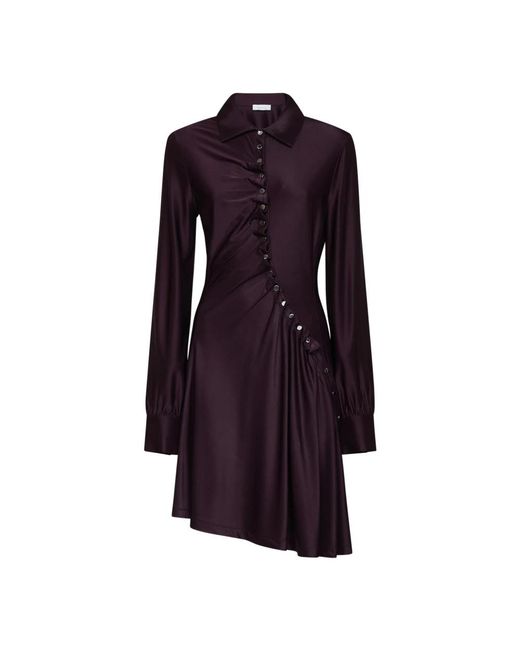 Rabanne Purple Short Dresses
