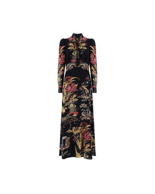 Etro Black Maxi Dresses