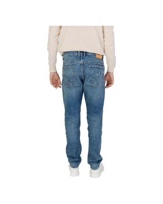 Gas Blue Slim-Fit Jeans for men
