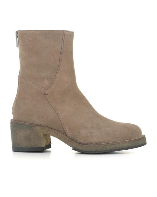 Pantanetti Brown Heeled Boots