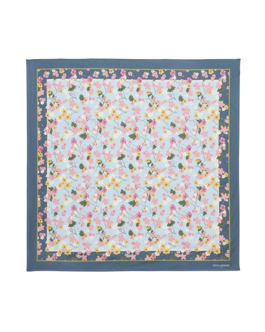 Silky Scarves di Ines De La Fressange Paris in Blue