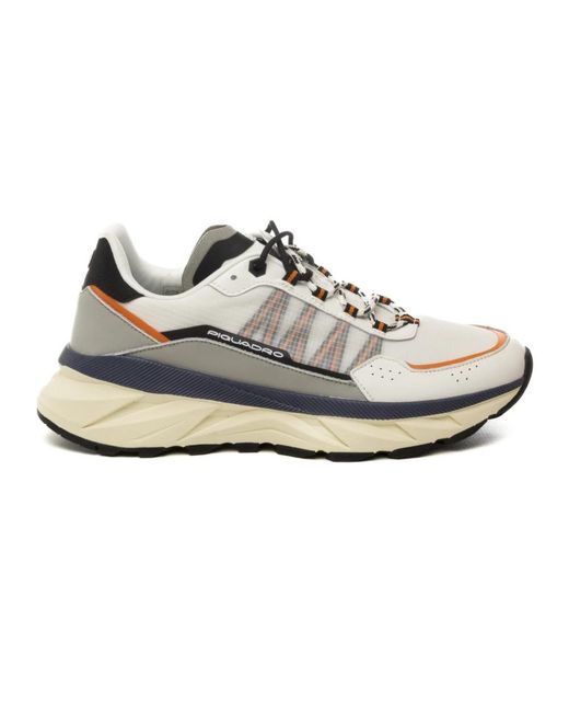 Piquadro White Sneakers for men