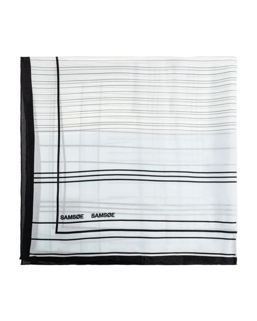 Scarves di Samsøe & Samsøe in White