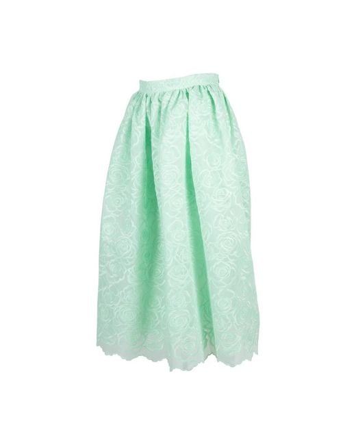 Vivetta Green Midi Skirts