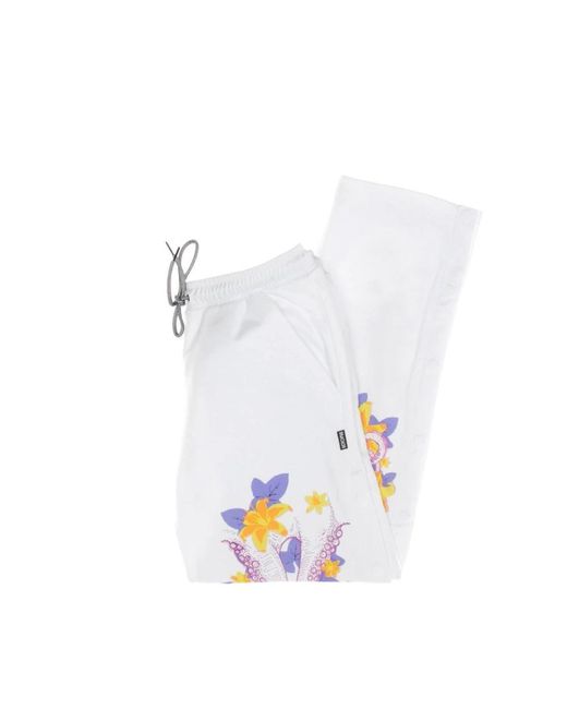 Octopus White Slim-Fit Trousers