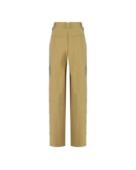 Wide Trousers Essentiel Antwerp de color Natural