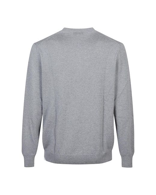 Fay Casual Gebreide Trui in het Gray voor heren