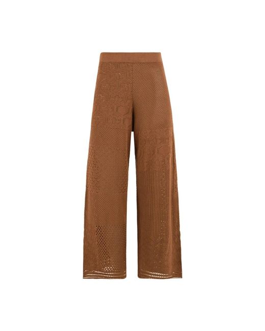 Akep Wide Trousers in het Brown