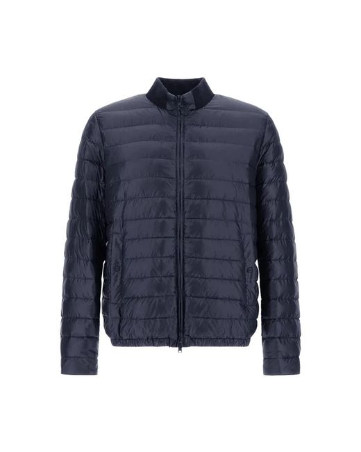 Herno Jassen ,Blauw ,Nylon Ultralight Light Down Jacket in het Blue voor heren