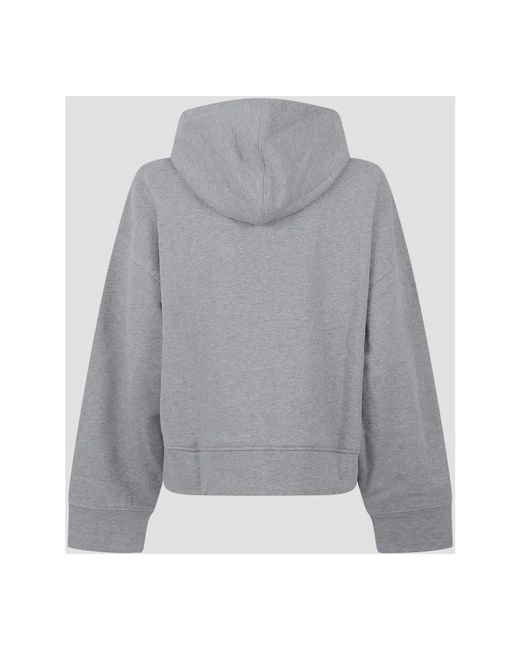 Ganni Zip-Throughs in het Gray