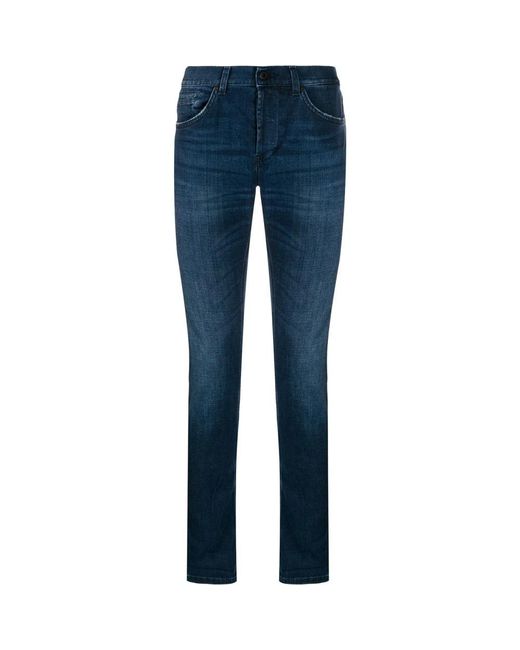 Dondup Blue Slim Fit Jeans for men