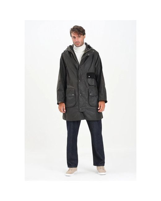 Barbour Parkas in het Black voor heren