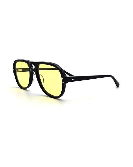 JULIUS TART Brown Sunglasses for men