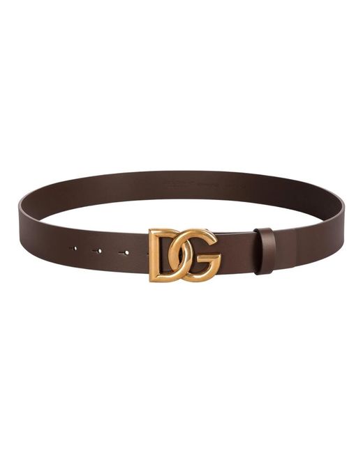 Dolce & Gabbana Brown Belts for men