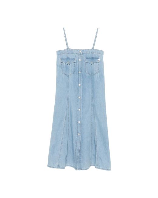 AG Jeans Blue Midi Dresses