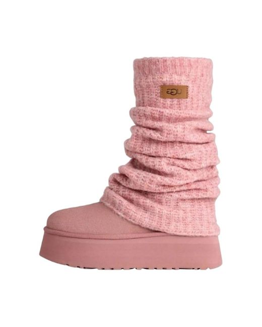 Winter Boots Ugg en coloris Pink