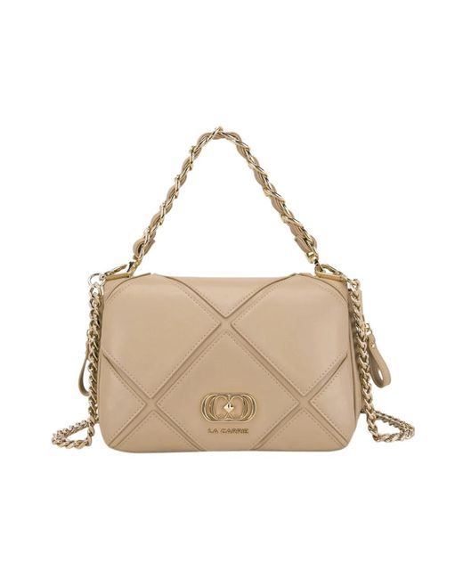 La Carrie Natural Elegante Schultertasche