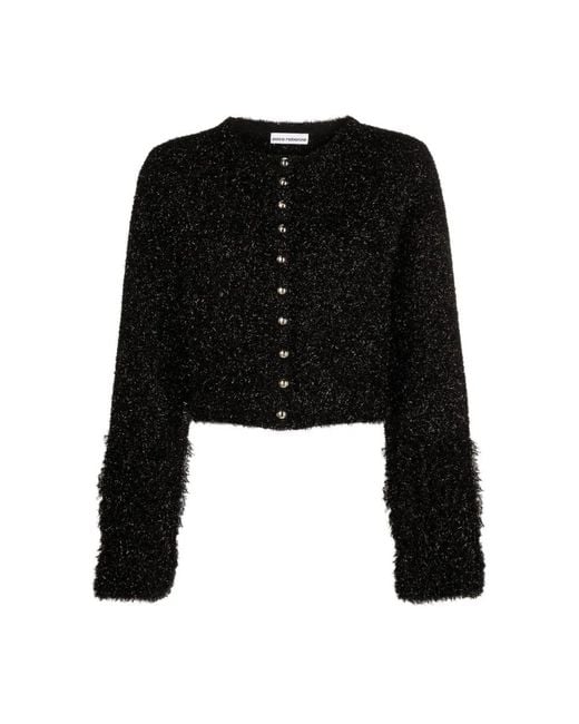 Rabanne Black Tweed Jackets
