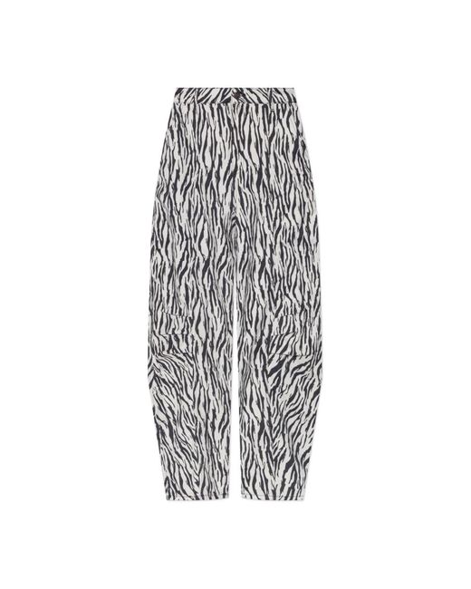 ROTATE BIRGER CHRISTENSEN White Wide Trousers