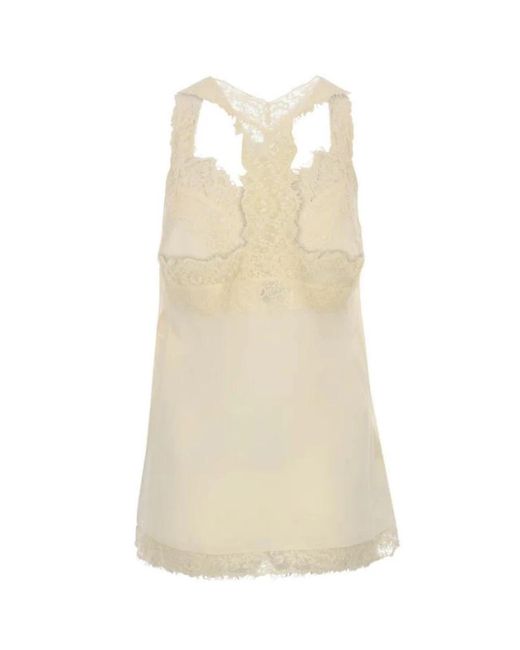Pinko Natural Sleeveless Tops