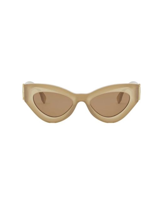Fendi Sunglasses in het Natural