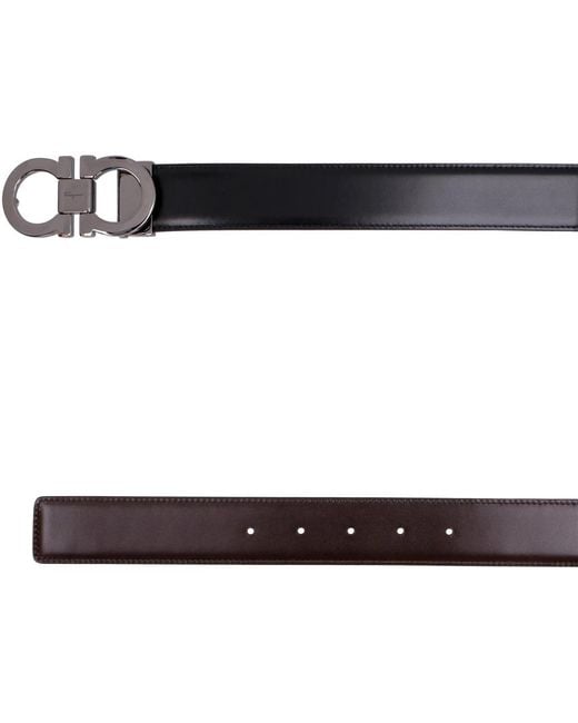 Ferragamo Black Belts for men
