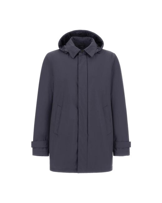 Herno Blue Winter Jackets for men