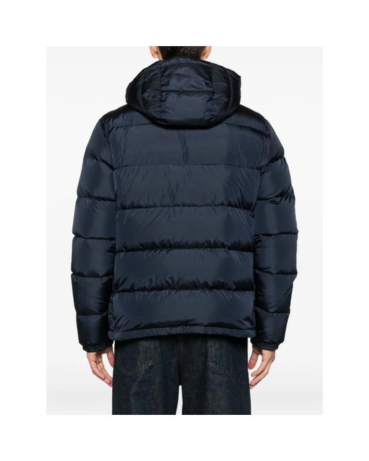 Aspesi Jassen ,Blauw ,Nylon Nylon Puffer Jas in het Blue voor heren