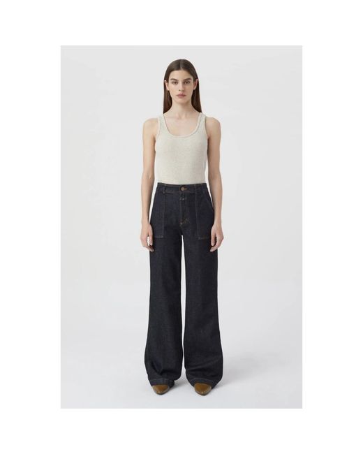 Closed Blue Wide Jeans