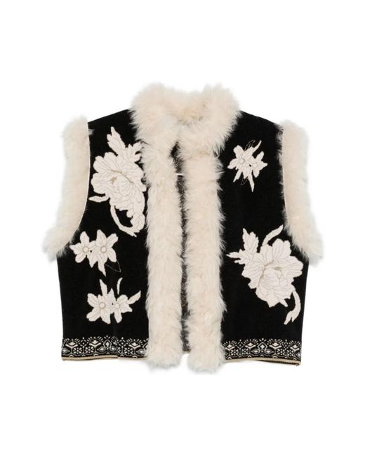 Forte_forte Black Waistcoats
