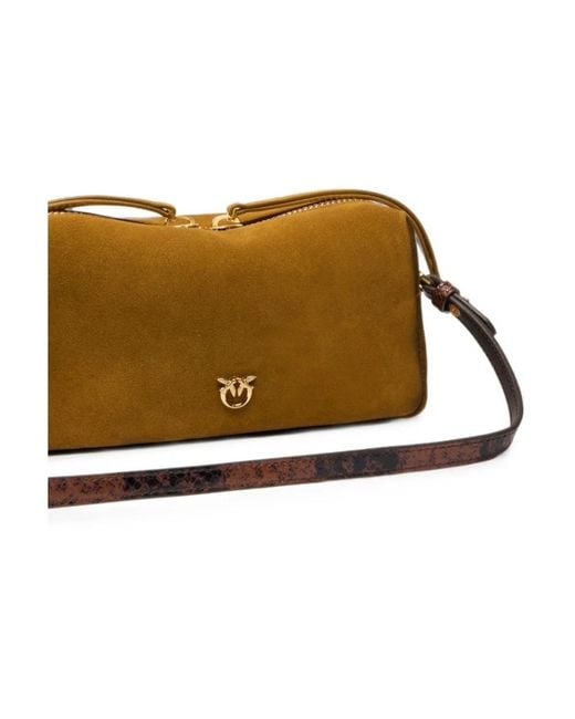 Pinko Metallic Shoulder Bags