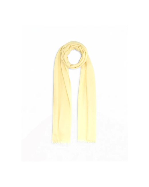 Accessories > scarves > winter scarves Fabiana Filippi en coloris Yellow