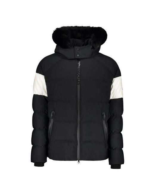 Moose Knuckles Black Down Jackets for men