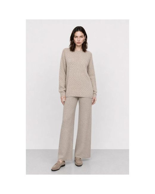 Kocca Brown Round-Neck Knitwear