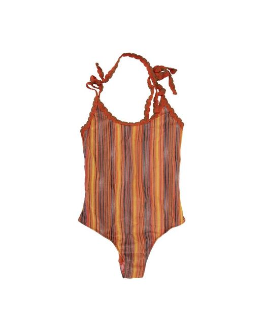 ME FUI Brown Swimsuits