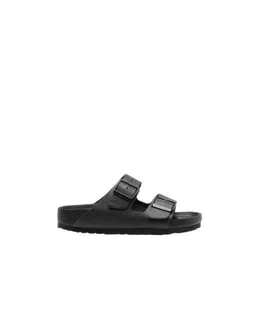 Birkenstock Black Sliders