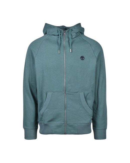 Timberland Blue Zip-Throughs for men