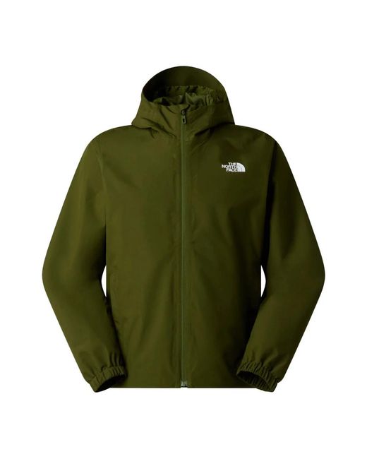 The North Face Quest Regenjas in het Green voor heren