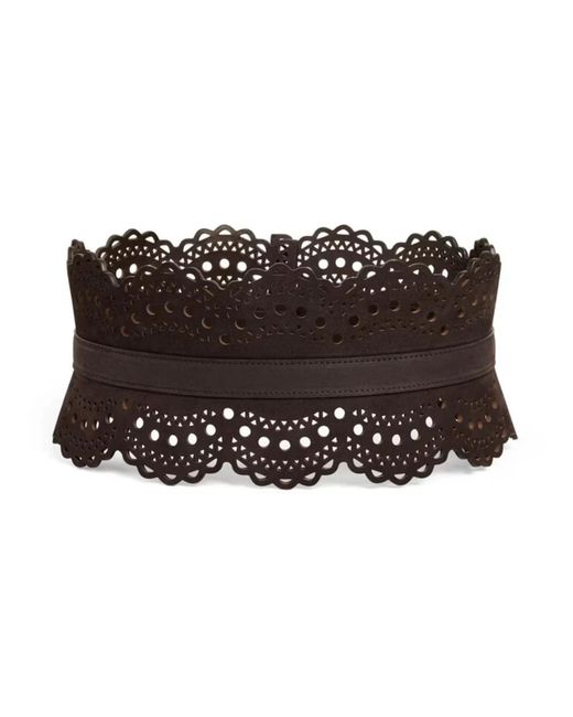 Alaïa Black Belts